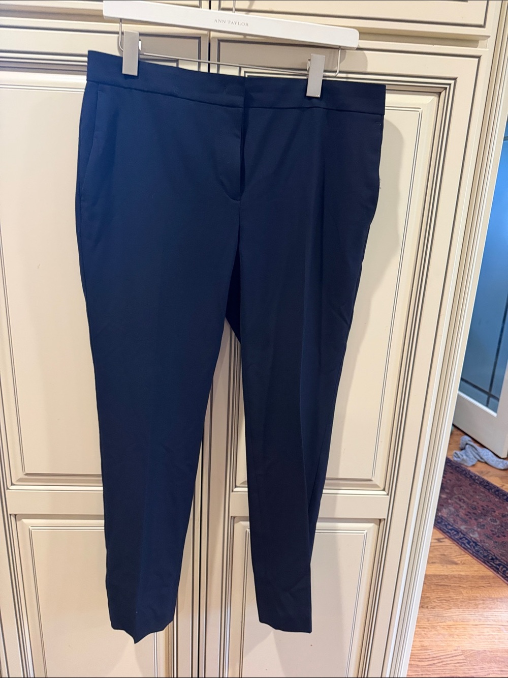 Ann Taylor black Tailored Slim Trousers